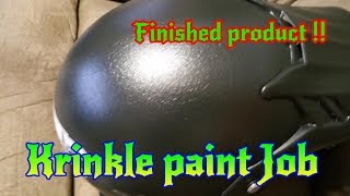 Bobs Helmet Restoration: Humidity Killed my Paint Job
