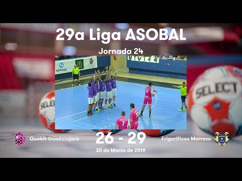 LIGA ASOBAL J24: Quabit Guadalajara - Frigoríficos Morrazo 26-29