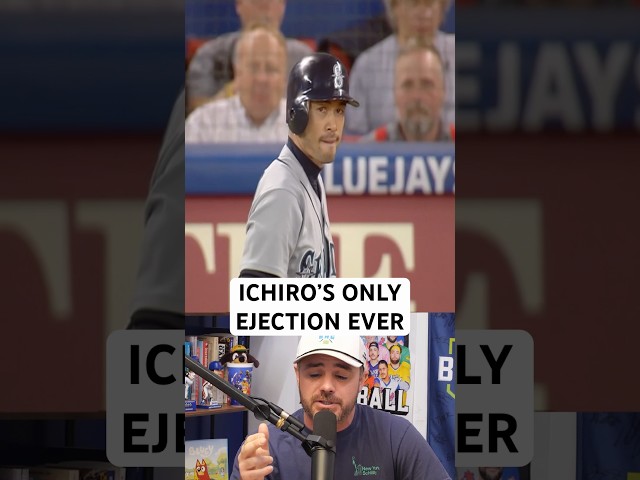 Ichiro Suzuki’s only career ejection, a breakdown #seattle #ichiro #mariners #mlb #baseball #japan