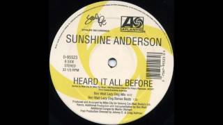 Sunshine Anderson - Heard It All Before (Ben Watt Lazy Dog Mix)