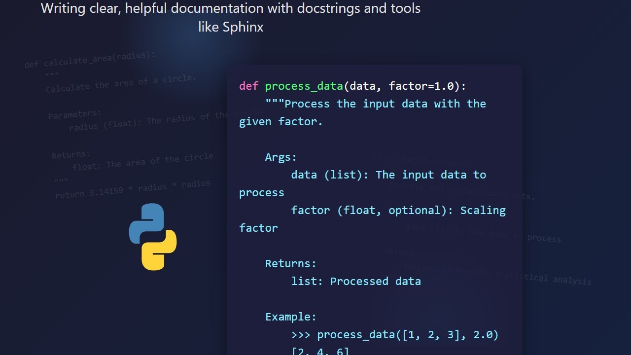Python Docstrings & Documentation: A Beginner's Guide 🚀