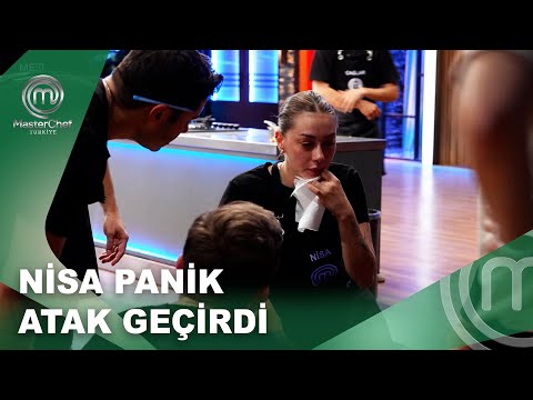 Strese Giren Nisa Panik Atak Geçirdi | MasterChef Türkiye 06.09.2025