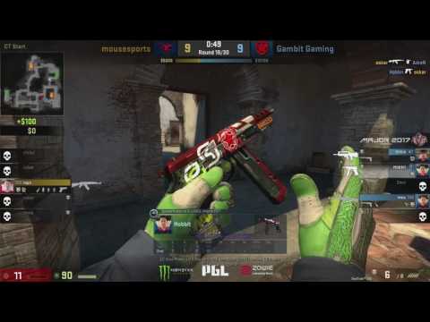 Gambit Hobbit ALL KILLS vs mousesports Inferno @ KRAKOW MAJOR 2017