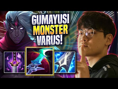 GUMAYUSI IS A MONSTER WITH VARUS! - T1 Gumayusi Plays Varus ADC vs Samira! | Season 2023