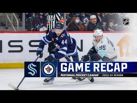 Seattle Kraken vs Winnepeg Jets March 05, 2024 | Game Highlights | NHL Regular Season