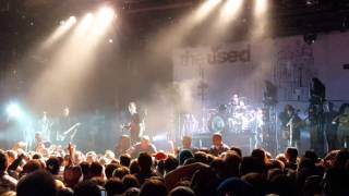 The Used - Choke Me live @ Playstation Theater NYC 4/26/16