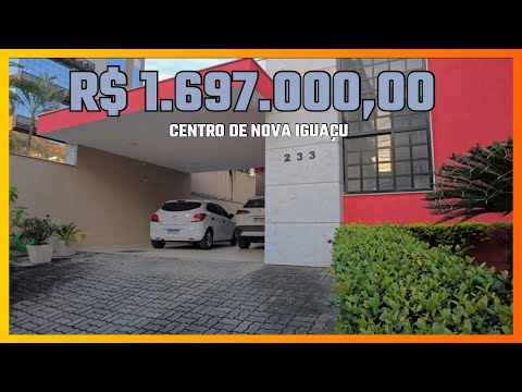 Casa à venda em Nova Iguaçu, Centro, com 3 quartos