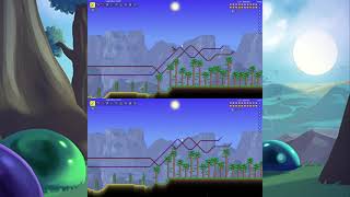 Terraria - Starter for 2 minecart players