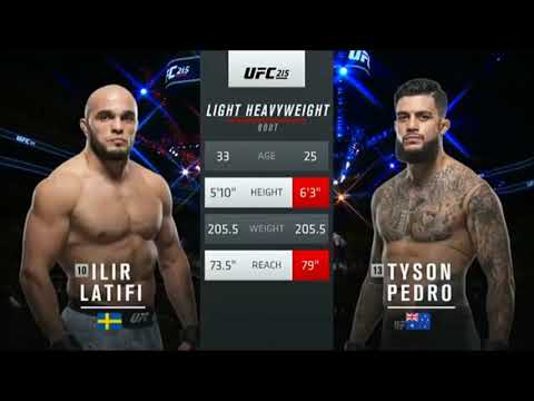Ilir Latifi vs Tyson Pedro full fight