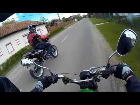 Szezonnyitó motorozás Mezőtúron 1080p