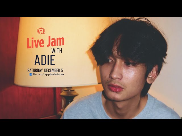 [WATCH] Rappler Live Jam: Adie