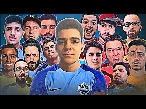 MEU TIME PARA FASE FINAL DA LIGA DOS YOUTUBERS #VAMOCAMPOS