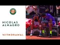 Nicolas Almagro Bursts Into Tears Following His Match Against Juan Martin Del Potro | Roland-Garros