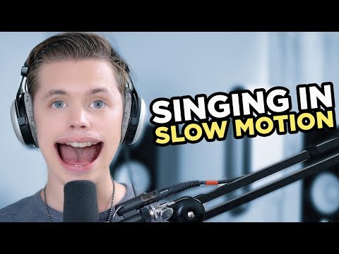 SINGING IN SLOW MOTION