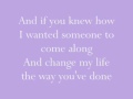 Feels Like Home by Edwina Hayes Lyrics 
