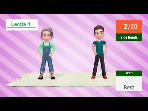 ACTIVITATE FIZICĂ DE ACASĂ  - Lecția 4.