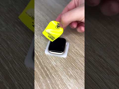 This is how to install a apple watch screen protector