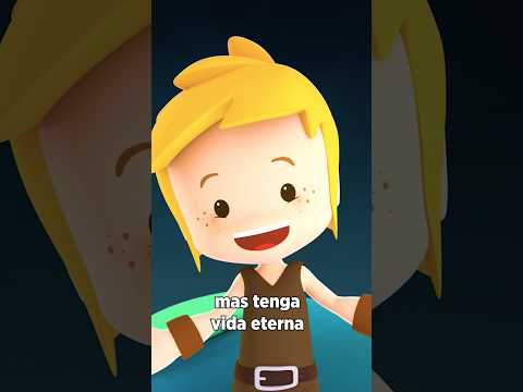 Memoriza Juan 3:16 con David #pequeñoshéroes #versiculos #kids #shorts