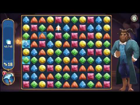 Beauty and the Beast Perfect Match Level 44 - NO BOOSTERS 👸👸👸