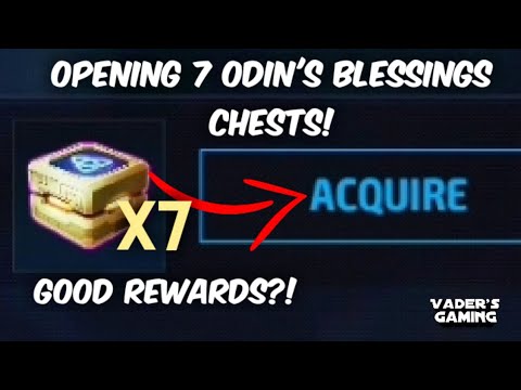 What's inside 7 Odin's blessings chests?