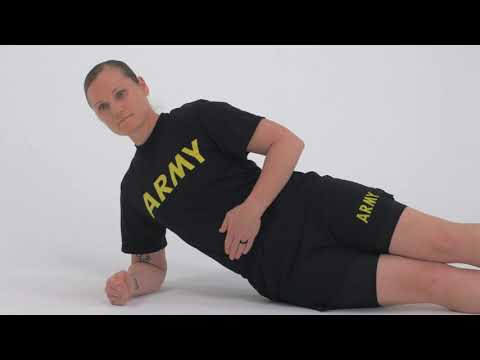 Hip Stability Drill Exercise 1 - Lateral Leg Raise