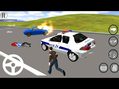 New Luxury Police Car Unlocked | Hyundai Police Car Games | Police Car Driving Android Gameplay
