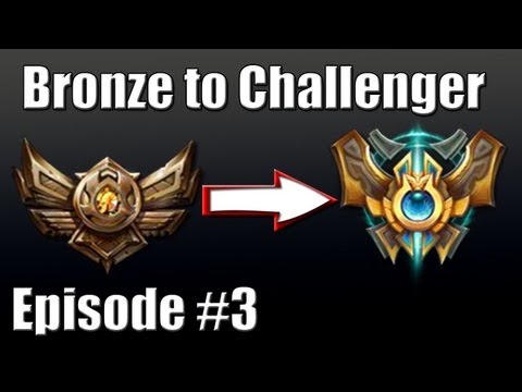 LOL: Bronze To Challenger (Ep. 3) - Poppy Jungle?