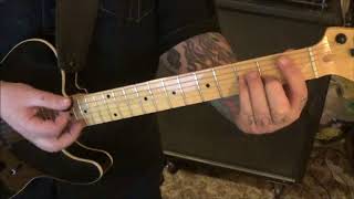 BON JOVI - WALLS - Guitar Lesson by Mike Gross