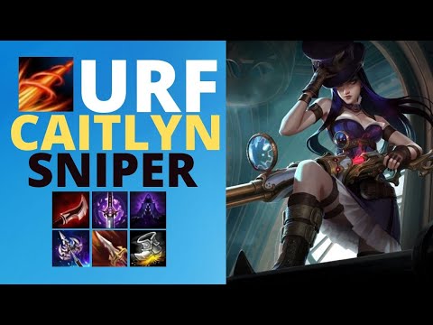 FULL LETHALITY | SNIPER CAITLYN URF - League of Legends