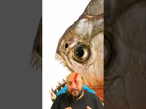 Piranhas devour alligator