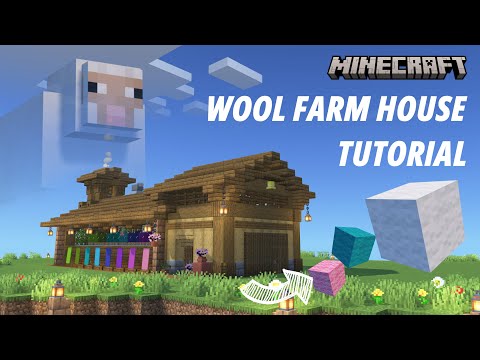 Insane Minecraft Wool Farm Build!