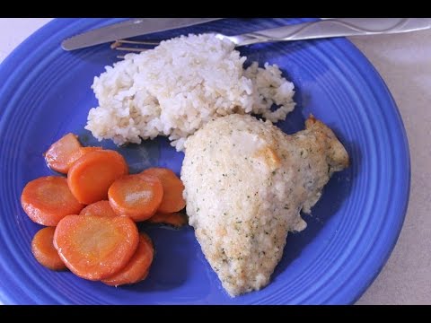 早くて簡単なランチチキン-5つの材料 (Fast and Easy Ranch Chicken-   Five Ingredients)