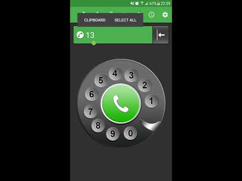 Old Phone Rotary Dialer Video
