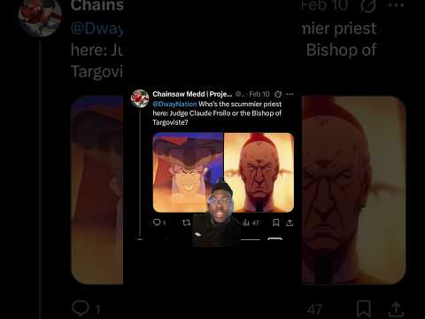 Who Is The Scummiest Priest? Frollo Or Bishop Of Gresit #shorts #meme