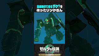 高速飛行できるザク?を作ったリンクさん【ゼルダの伝説 ティアキン】