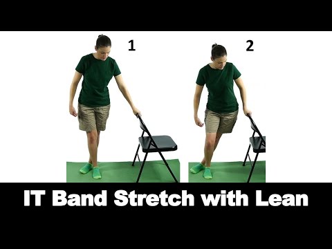 IT Band Stretch with Lean - Ask Doctor Jo