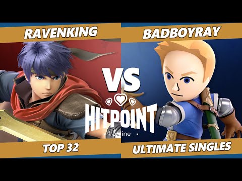 Hitpoint Online 2 Top 32 - UGS | Ravenking (Ike) Vs BadBoyRay (Mii Swordfighter) SSBU Smash Ultimate