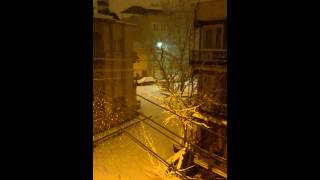 preview picture of video 'Bursada kar yağışı'