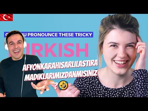 Italian Reaction to 🇹🇷 Can You Pronounce These Tricky Turkish Words? | Babbel