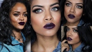 Rihanna Inspired Makeup Tutorial