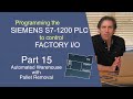 Siemens S7 1200 With Factory I O Loading The Rack GOTO Command