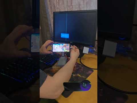 Подключение телефона к монитору.