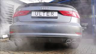 Video: Ulter Duplex Sportauspuff Audi A3 8V Limousine 1.8l TFSI