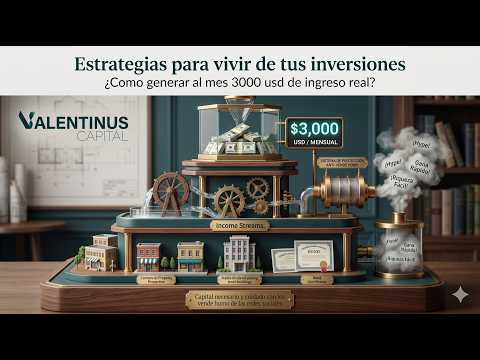 REALMENTE VIVIR DE TUS INVERSIONES.  3000 USD mensuales