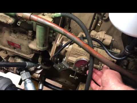 NH270 Cummins 855  Fuel Issue