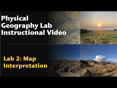 Map Interpretation | OER Physical Geography Lab Instructional Video