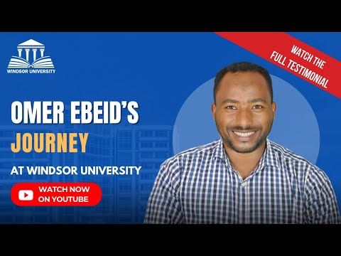Student testimonial video