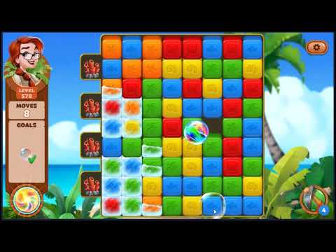 Lost Island Blast Adventure Level 578 - NO BOOSTERS 🏝️ | SKILLGAMING ✔️