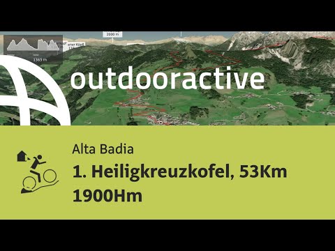 MTB Transalptour in Alta Badia: 1. Heiligkreuzkofel, 53Km 1900Hm