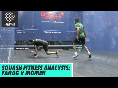 Squash Fitness Analysis: Ali Farag v Tarek Momen